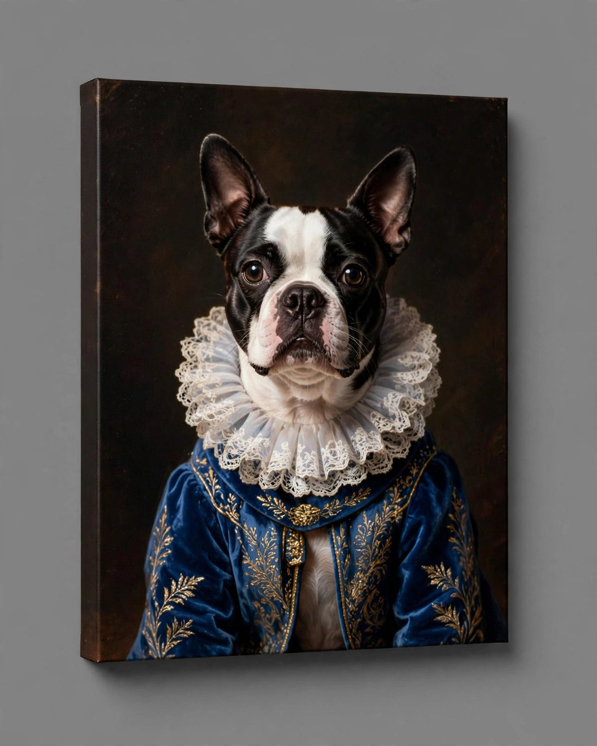 Quadro Personalizado de Pet — Boston de Azul