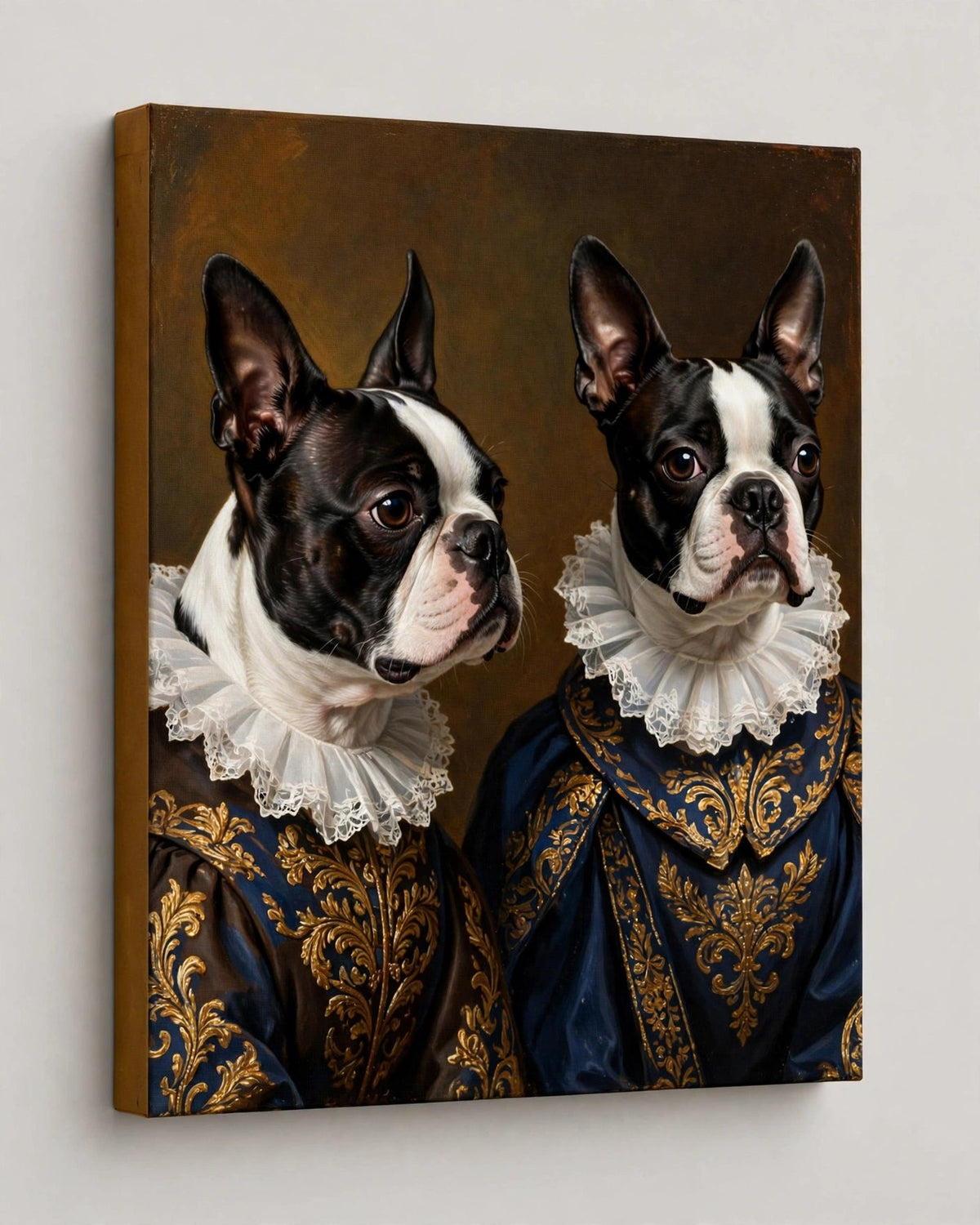 Quadro Personalizado de Pet — Boston Ocre Real