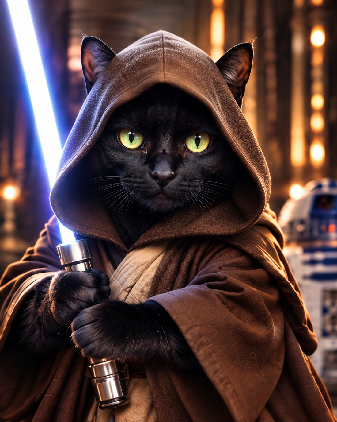 Gato com espada