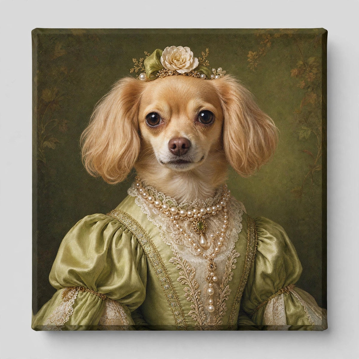 Cachorro Real Clássico — Quadro Personalizado de Cachorro