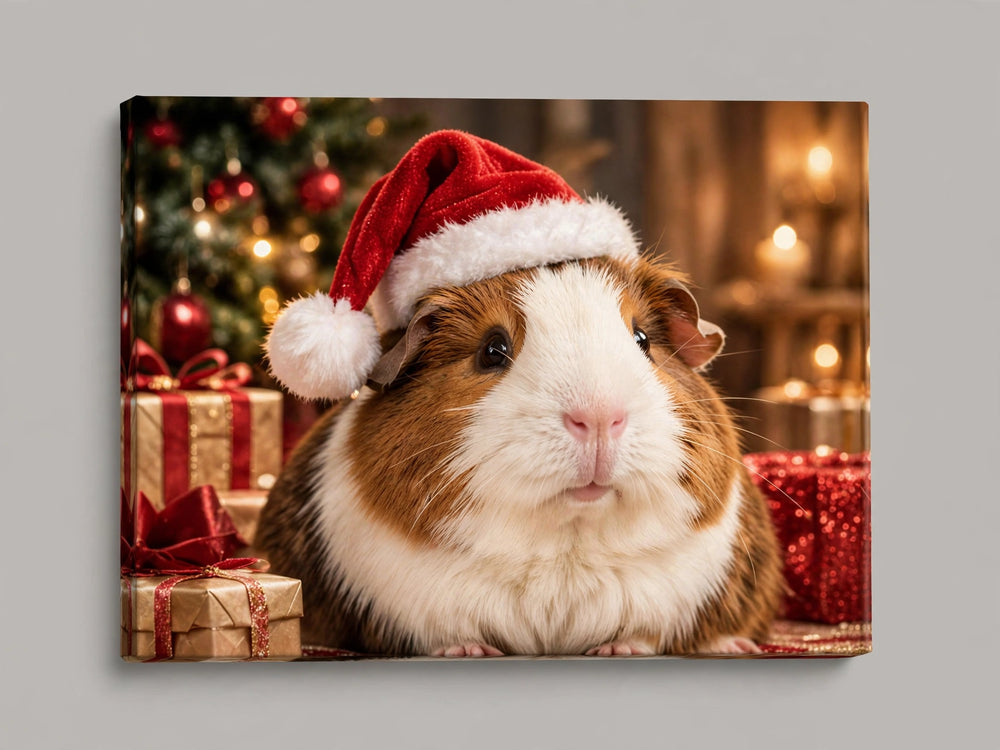 Quadro canvas Quadro de Natal Personalizado — Gorro de Noel - foto principal