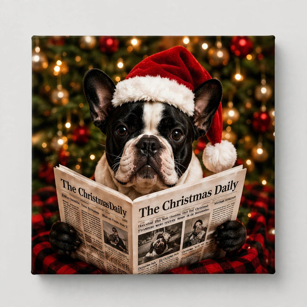 Quadro de Natal Personalizado — Jornal de Natal