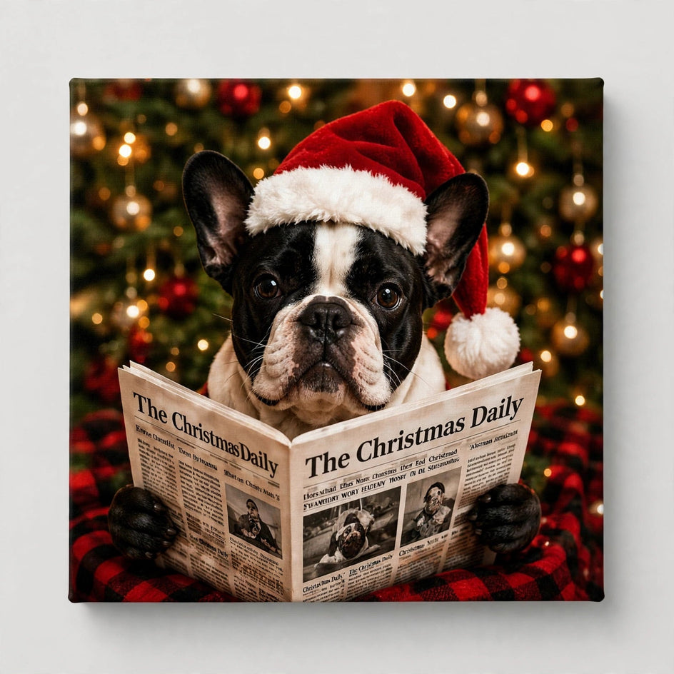Quadro canvas Quadro de Natal Personalizado — Jornal de Natal - foto principal