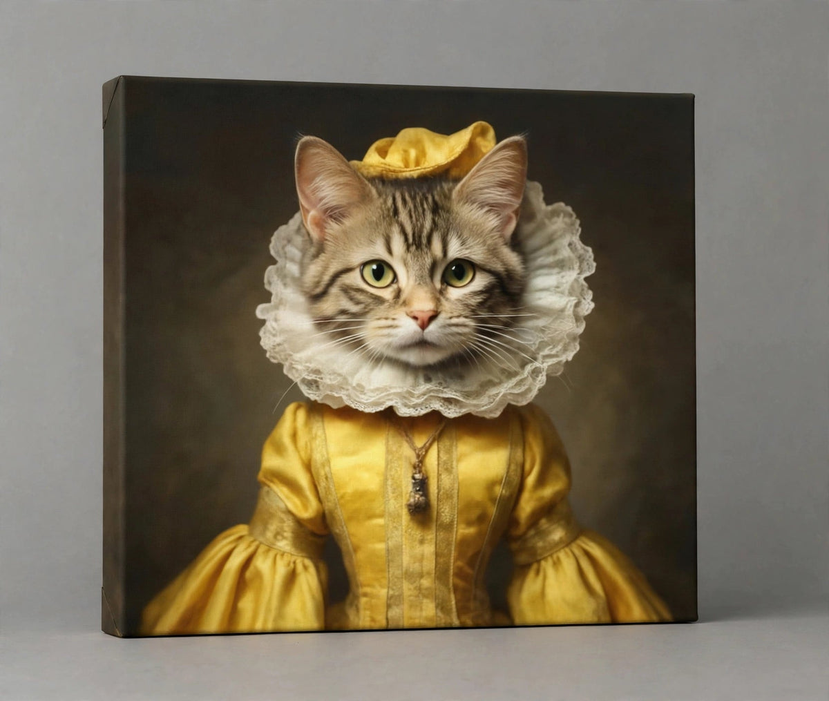 Quadro Personalizado de Pet — Gata Rainha