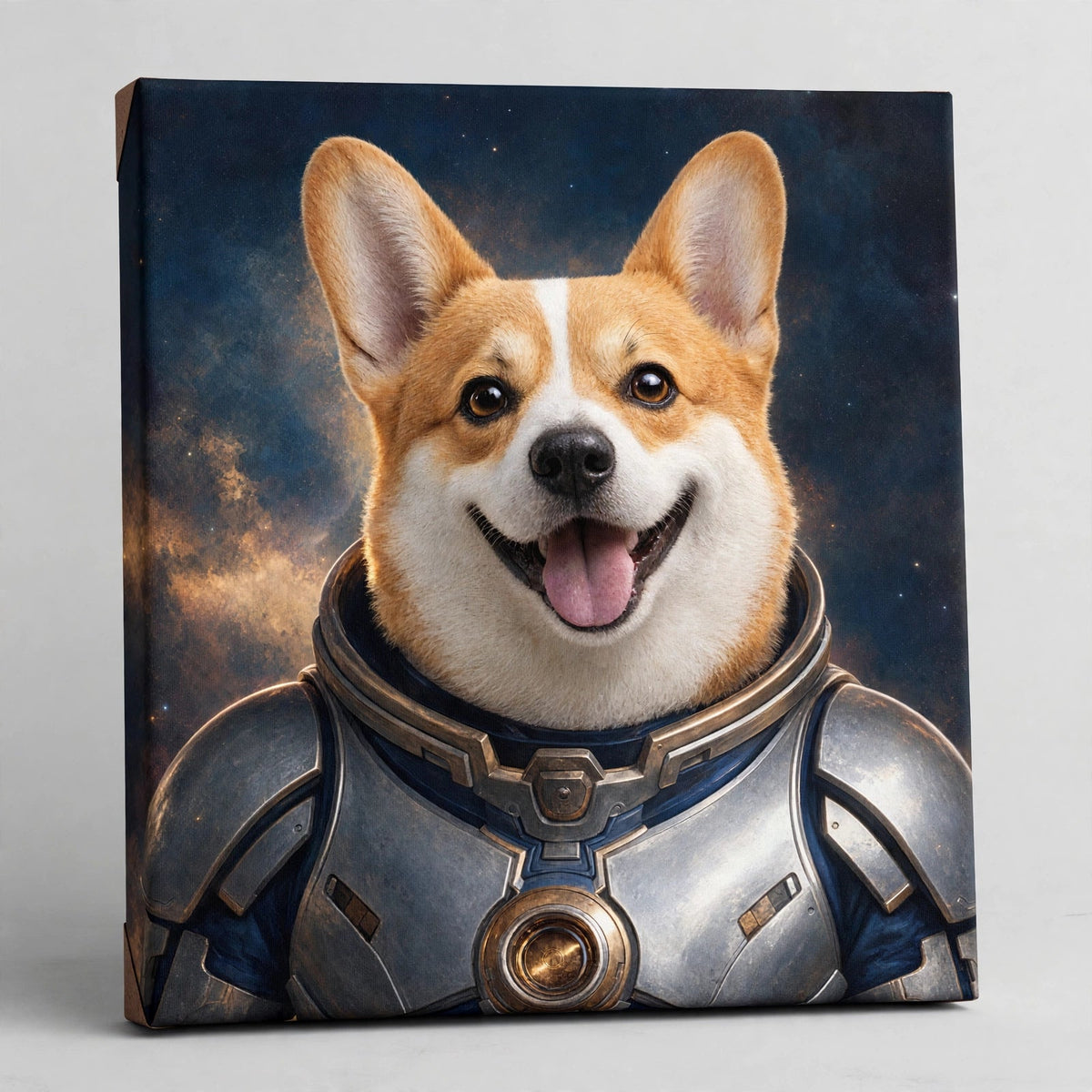 Cachorro Astronauta — Quadro Personalizado de Cachorro