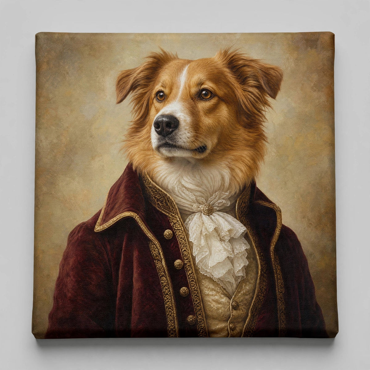 Cachorro Real da Corte — Quadro Personalizado