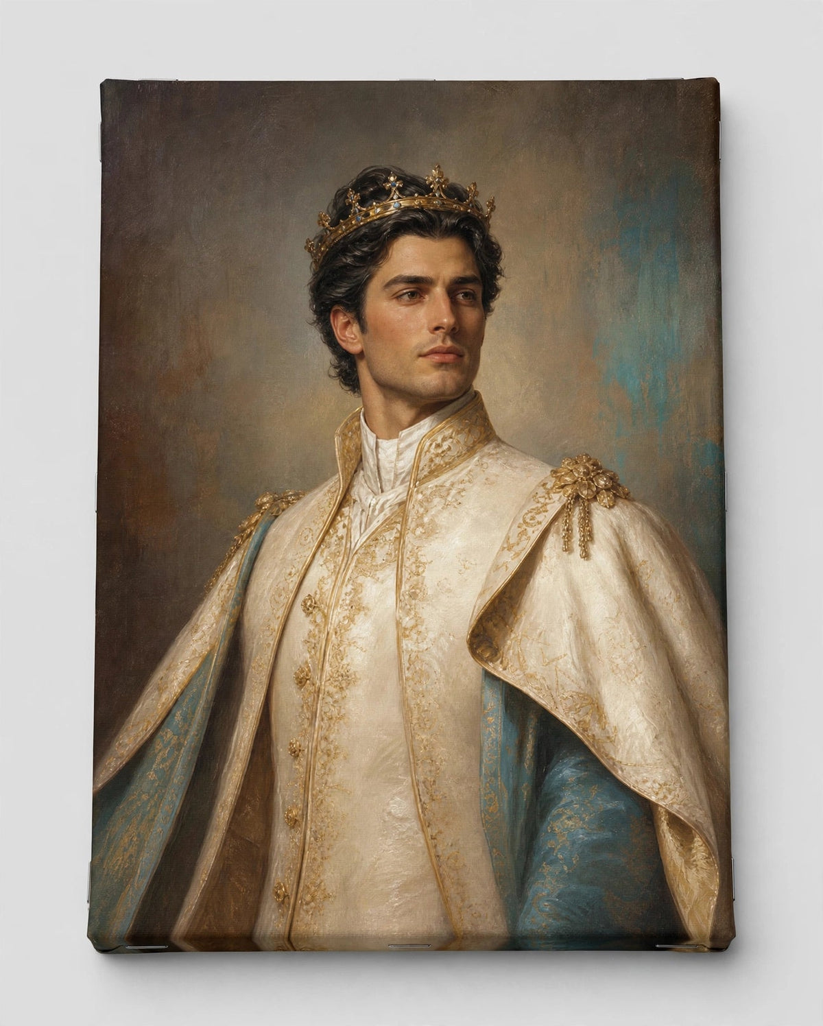 Homem Rei do Marfim — Quadro Personalizado de Homem