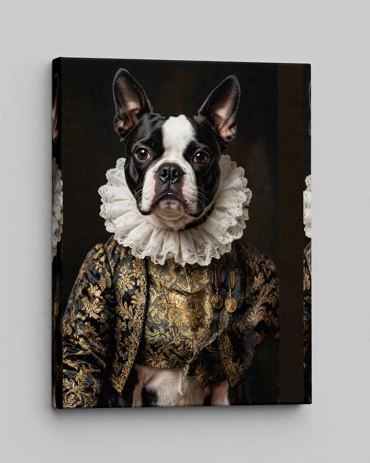 Quadro Personalizado de Pet — Majestade Boston