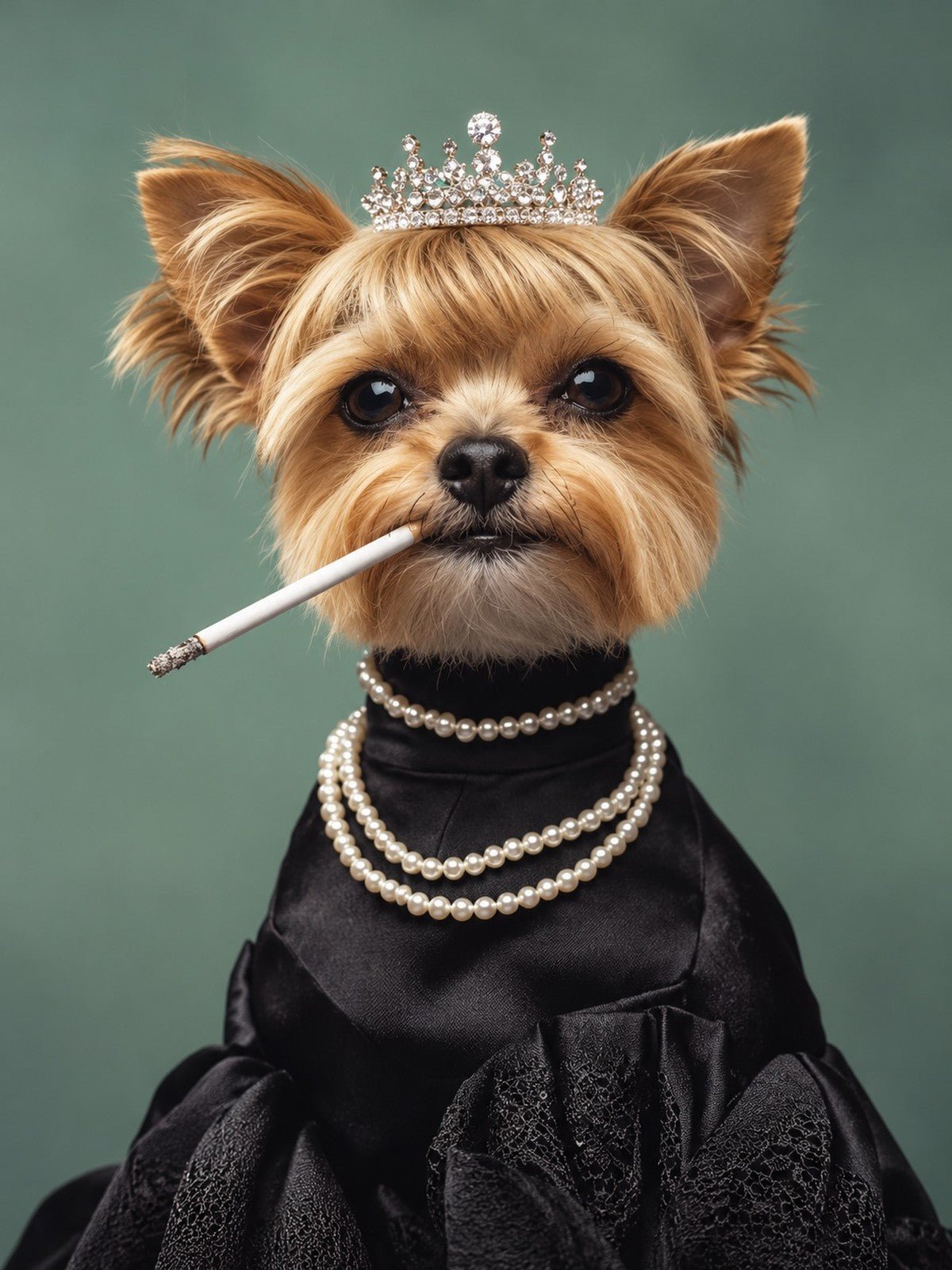 Yorkie Diva de Coroa