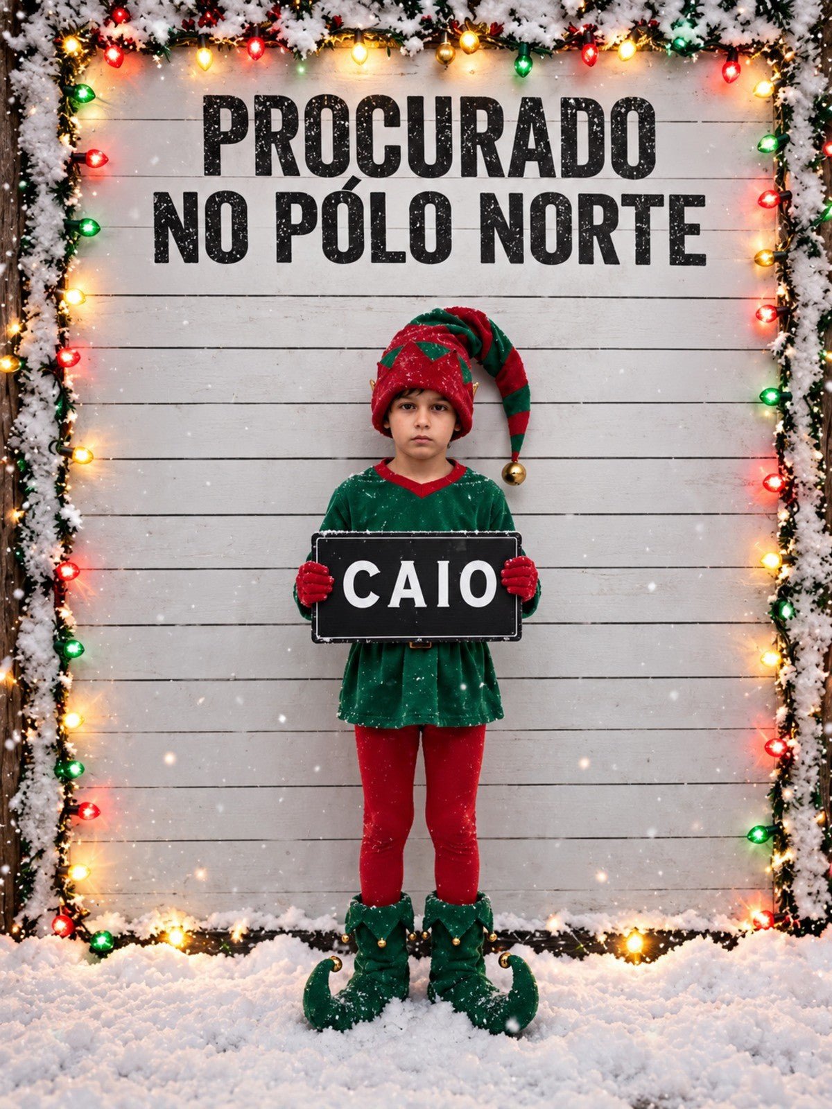 Elfo Procurado no Polo Norte