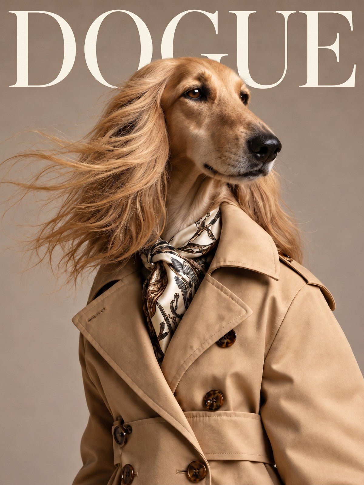 Galgo de Trench Coat