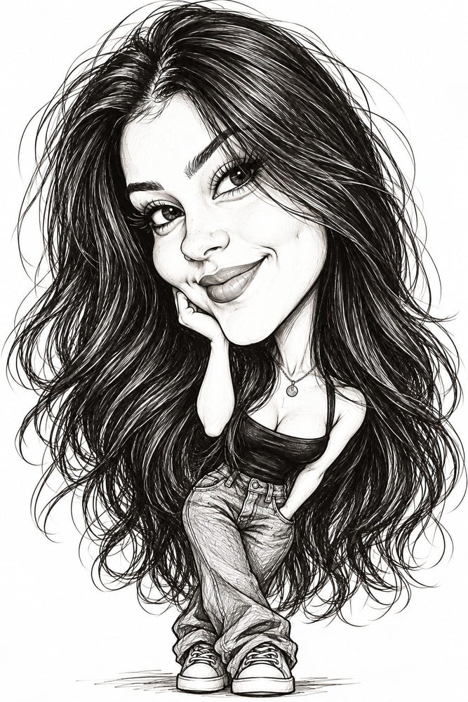 Sua Caricatura em Quadro - imagem 2