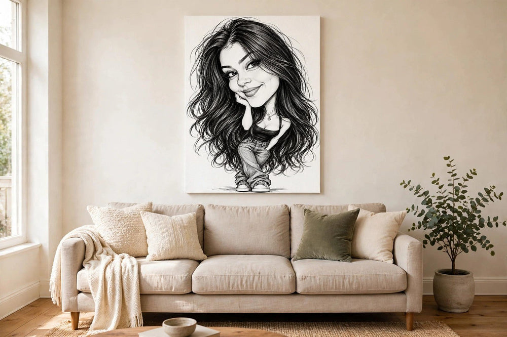 Sua Caricatura em Quadro - imagem 3